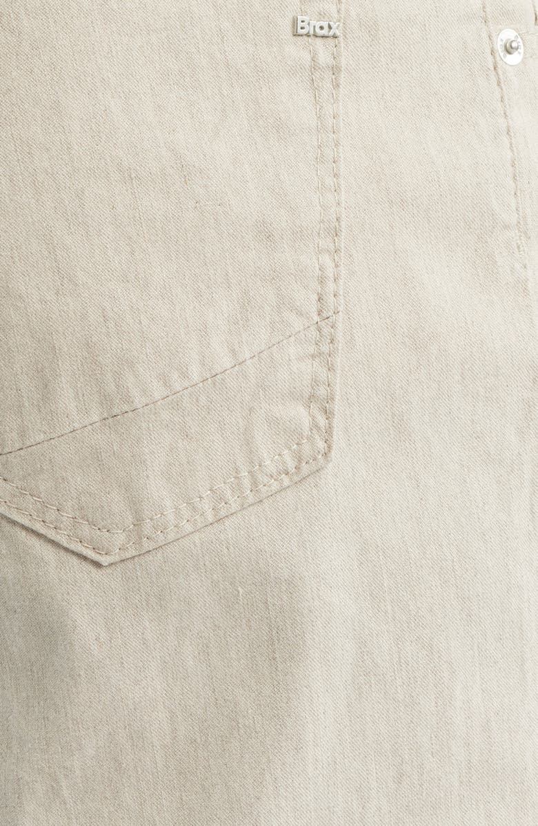 Brax Chuck Modern Fit Linen Blend Five-Pocket Pants, Alternate, color, 58-Beach