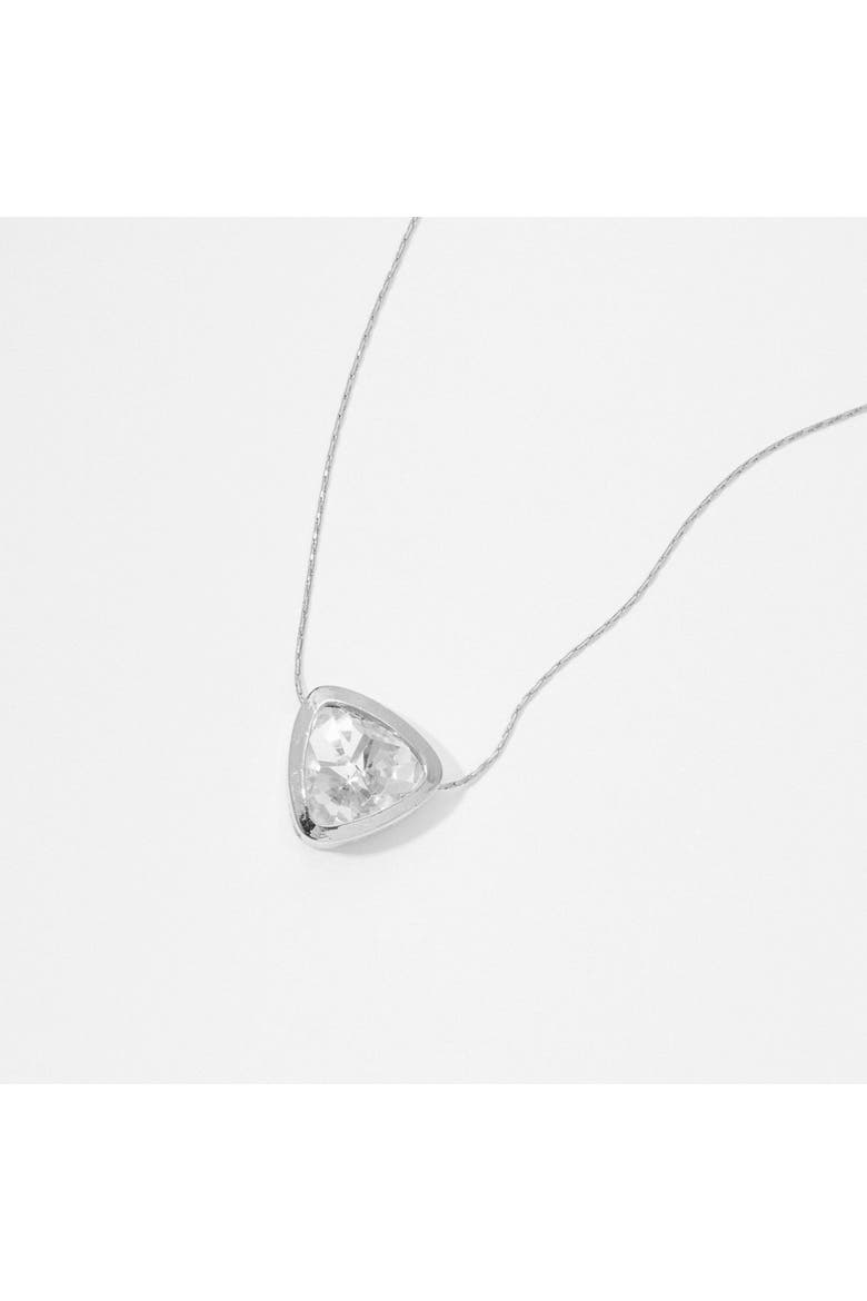 Let the Light In Expandable Necklace, Main, color, Silver