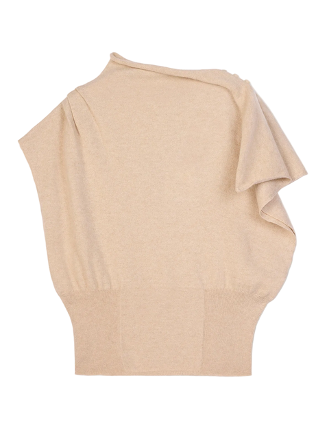Cashmere Asymmetrical Top