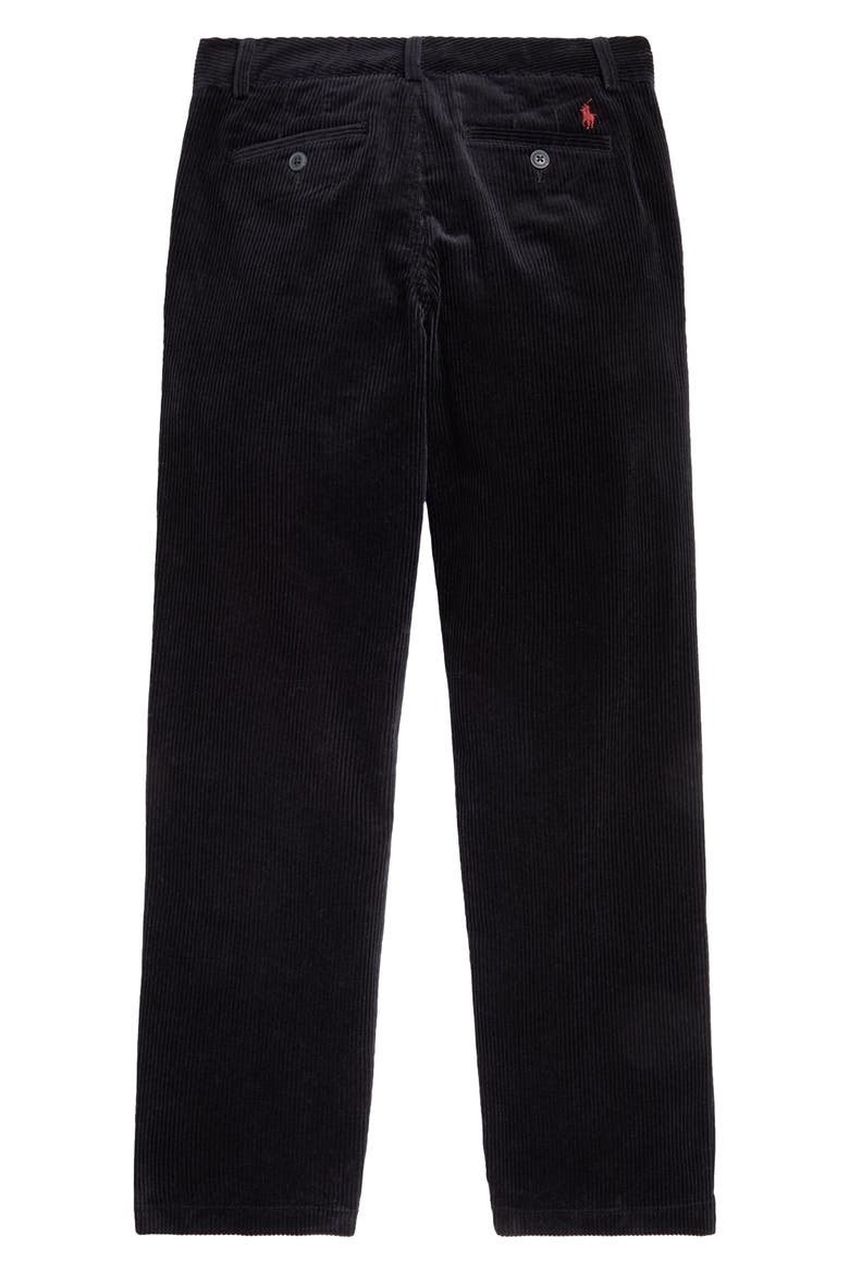 Kids' Bedford Corduroy Pants, Alternate, color, POLO BLACK