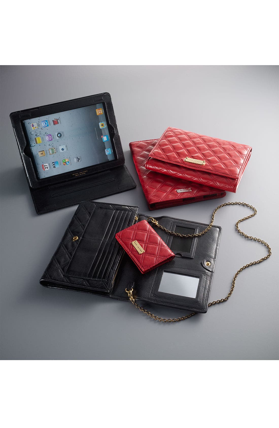 Marc Jacobs 'Baroque All In One' Convertible Clutch, Alternate, color, 