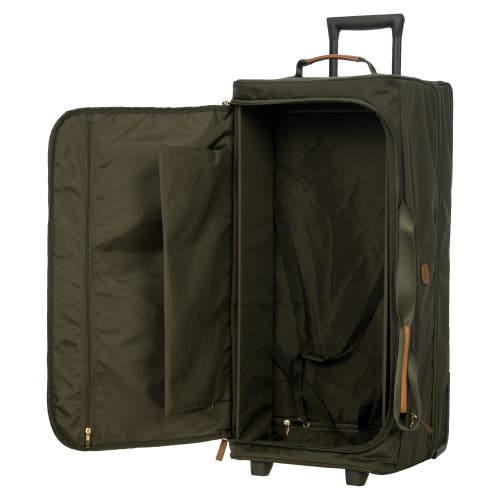 Bric's X-travel 30" Rolling Shoe Duffle In Green