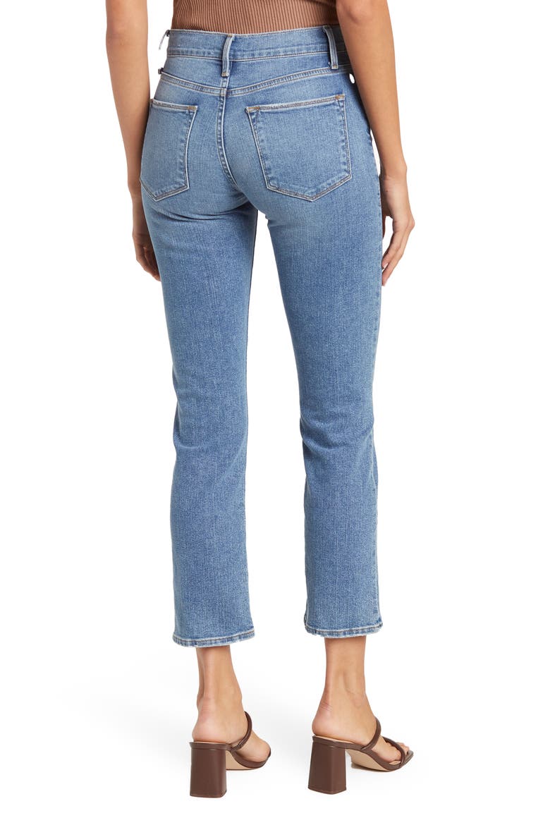 Le High Straight Jeans, Alternate, color, BIXBY