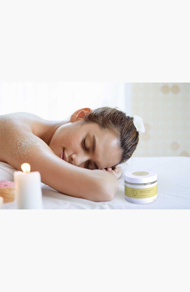 Lizush Grapefruit Body Salt Scrub, Alternate, color, NO COLOR