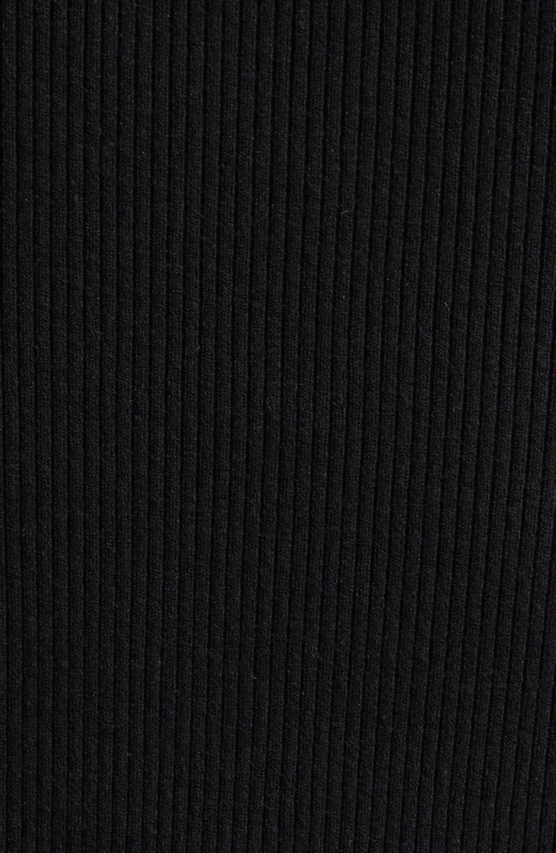 Michael Kors Collection Rib Turtleneck Bodysuit, Alternate, color, 