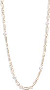Mikimoto Cultured Pearl Station Necklace