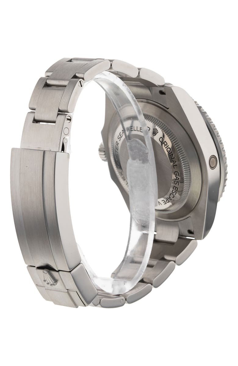 Watchfinder & Co. Rolex Preowned Sea-Dweller 4000 Bracelet Watch, 40mm, Alternate, color, Black