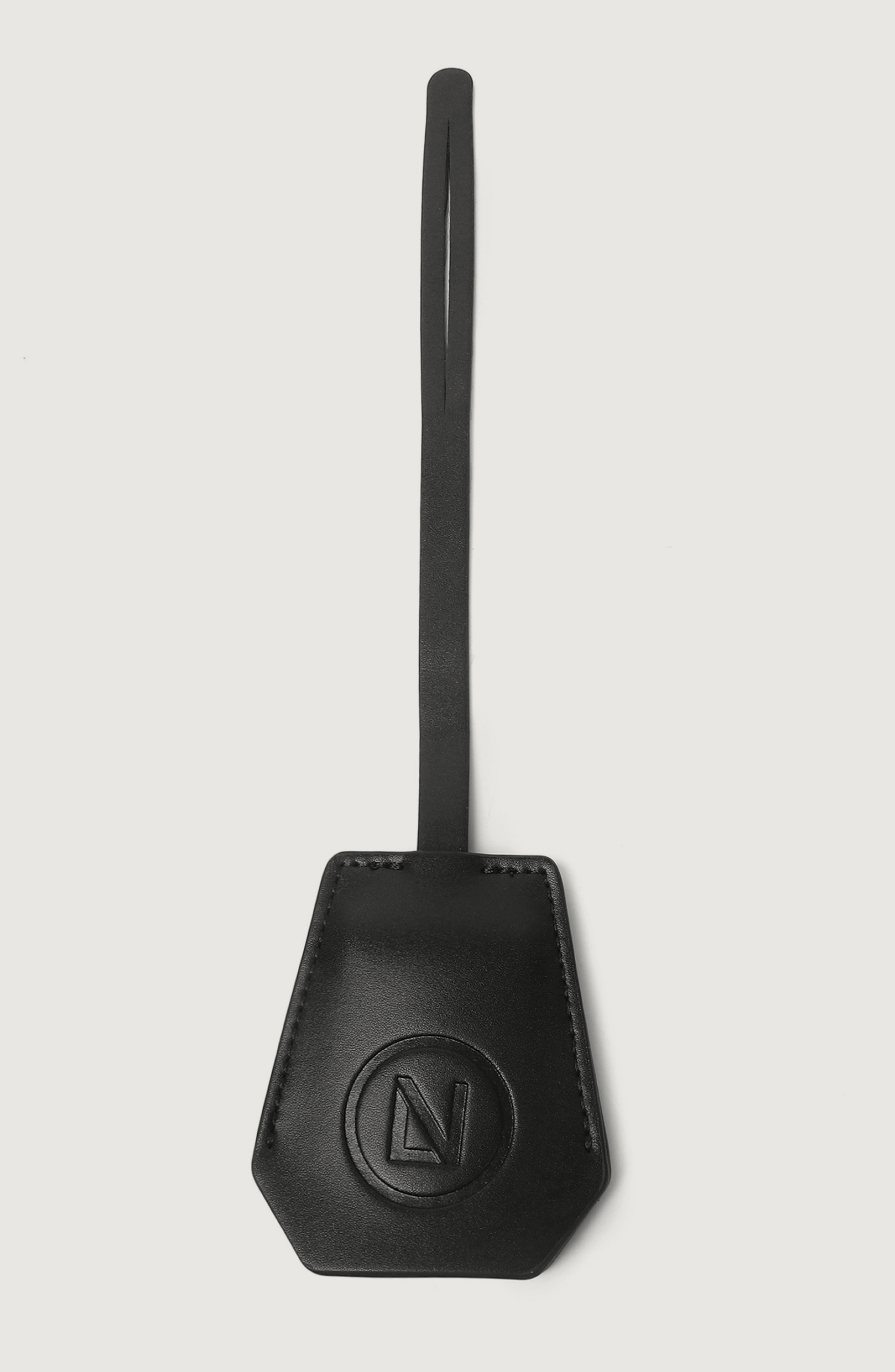 Words of Affirmation Luggage Tag, Alternate, color, Black