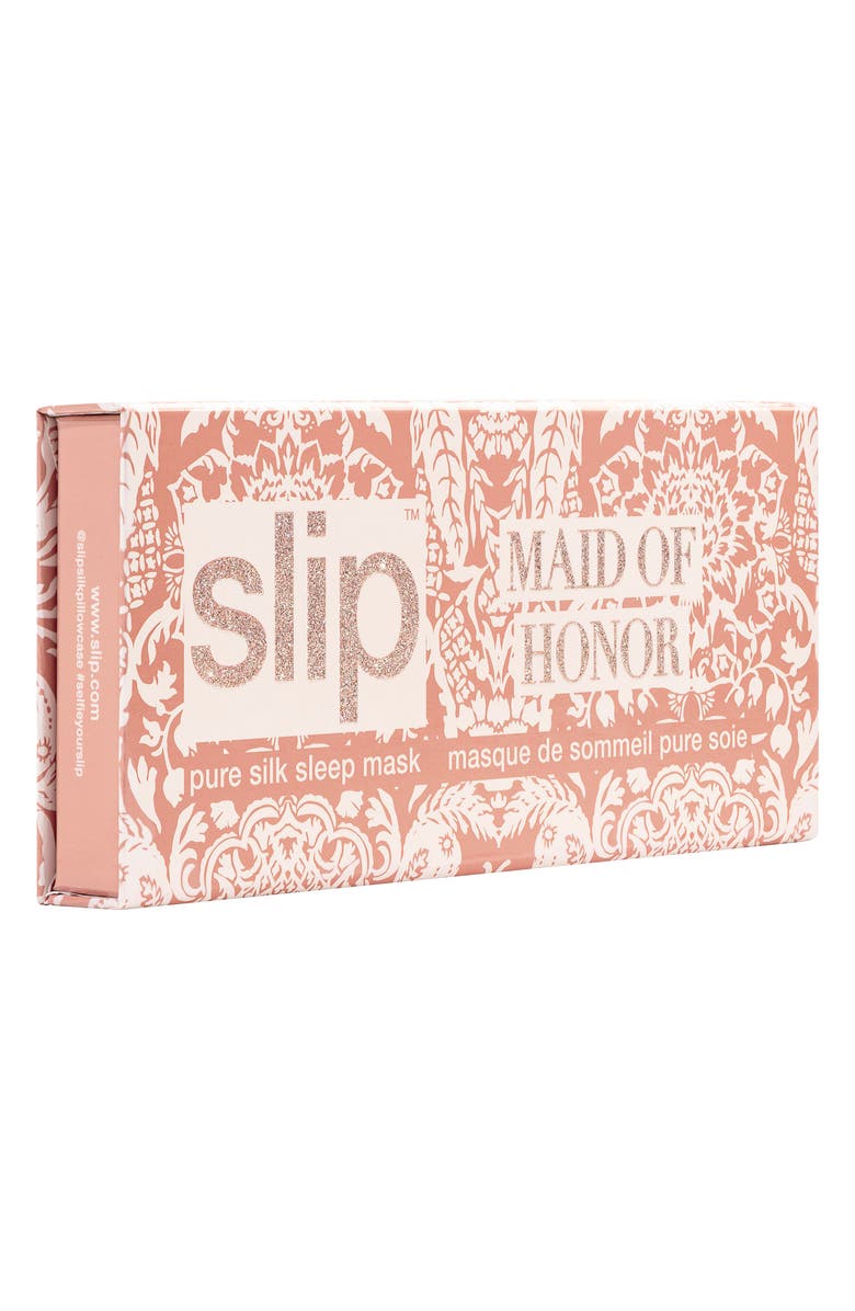 slip Wedding Party Sleep Mask, Alternate, color, Maid Of Honor