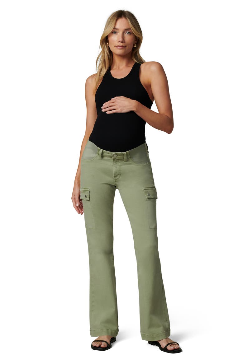 The Frankie Cargo Bootcut Maternity Jeans, Alternate, color, UNIFORM
