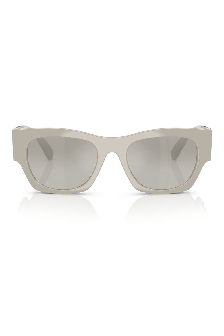 52mm Pillow Sunglasses, Main, color, GREY