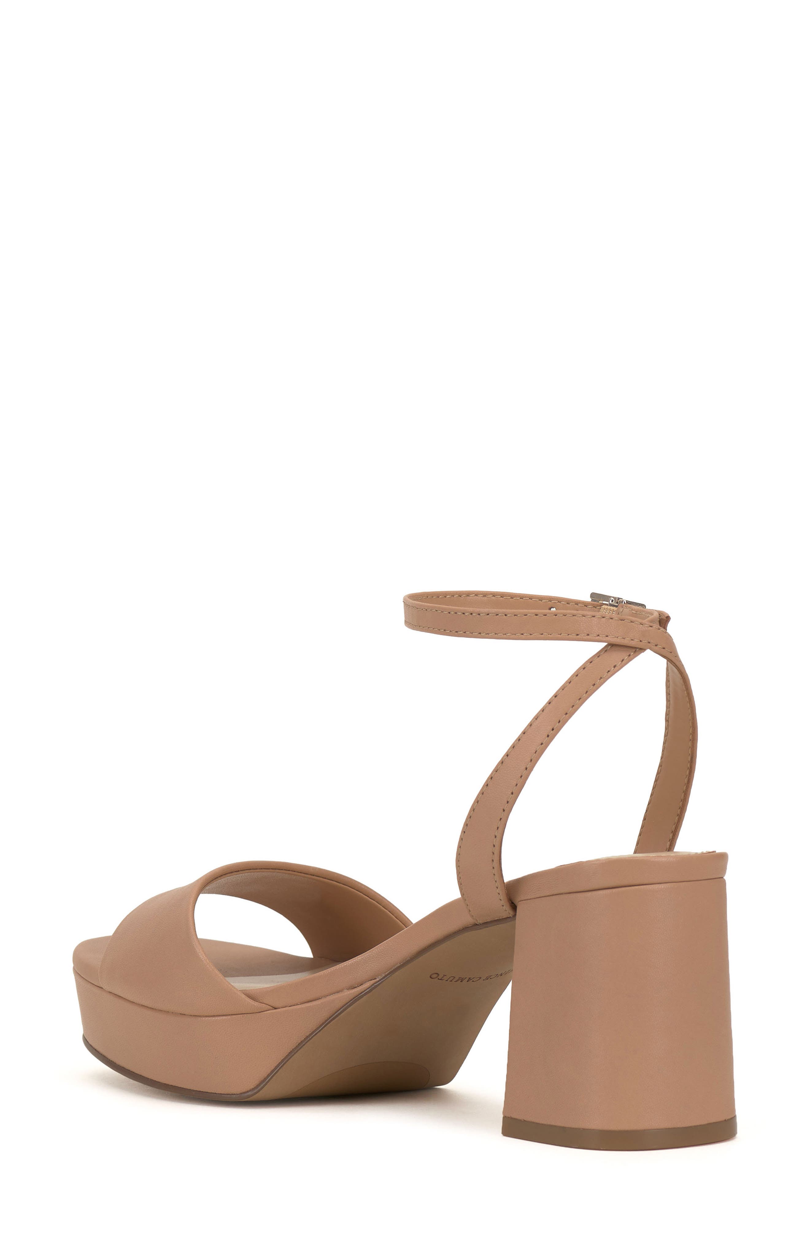 Pendreya Platform Sandal, Alternate, color, SANDSTONE