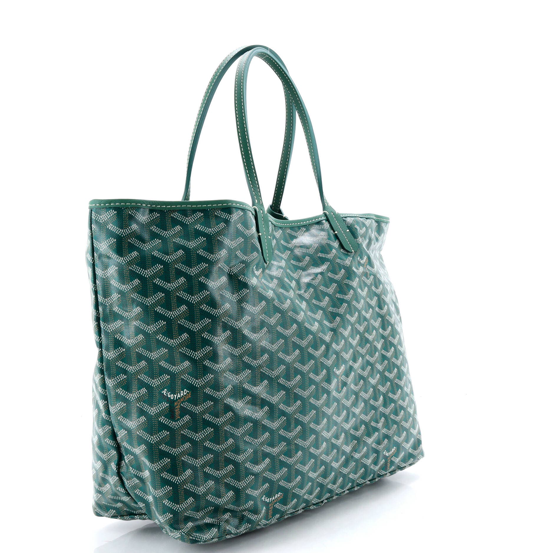 Pre-Owned Goyard Saint Louis Tote Coated Canvas PM, Alternate, color, 
