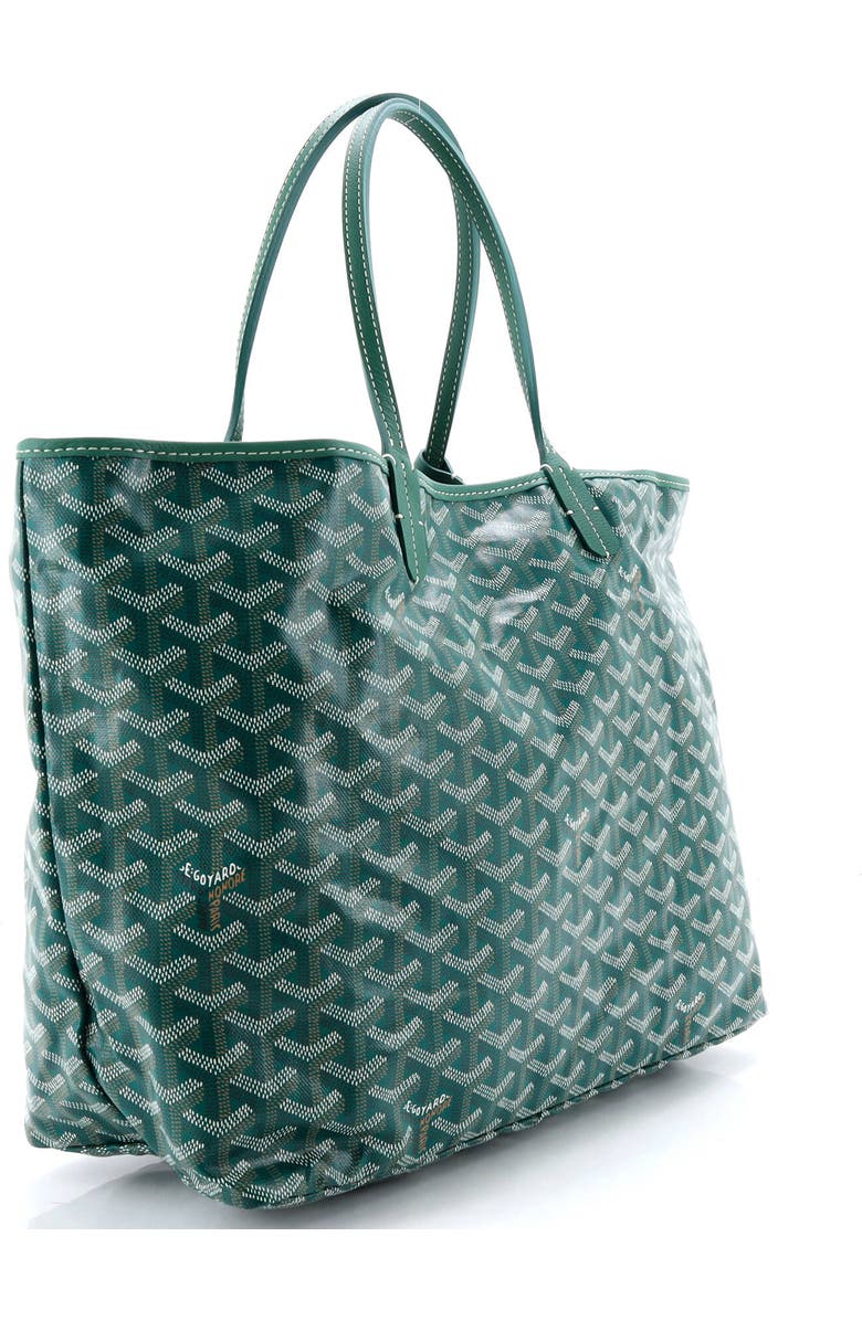 Pre-Owned Goyard Saint Louis Tote Coated Canvas PM, Alternate, color, Green