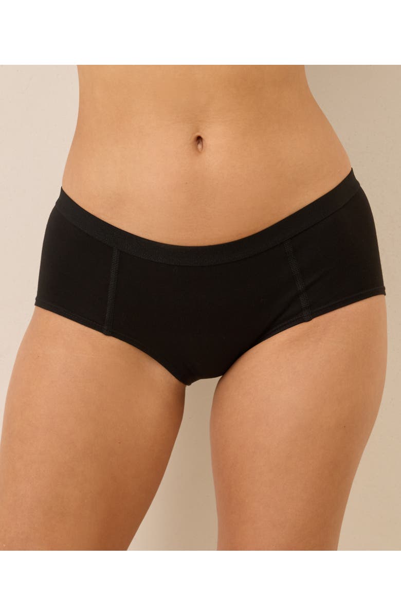 Pact Everyday Boy Short 5-Pack, Main, color, Black