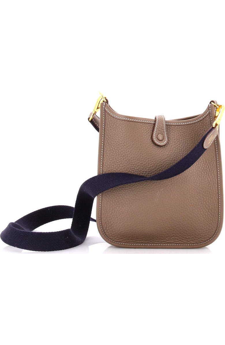 Pre-Owned Hermes Evelyne Bag Gen III Clemence TPM, Alternate, color, Etoupe