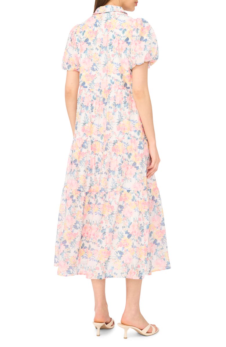 CeCe Short Sleeve Shirtdress, Alternate, color, Rose