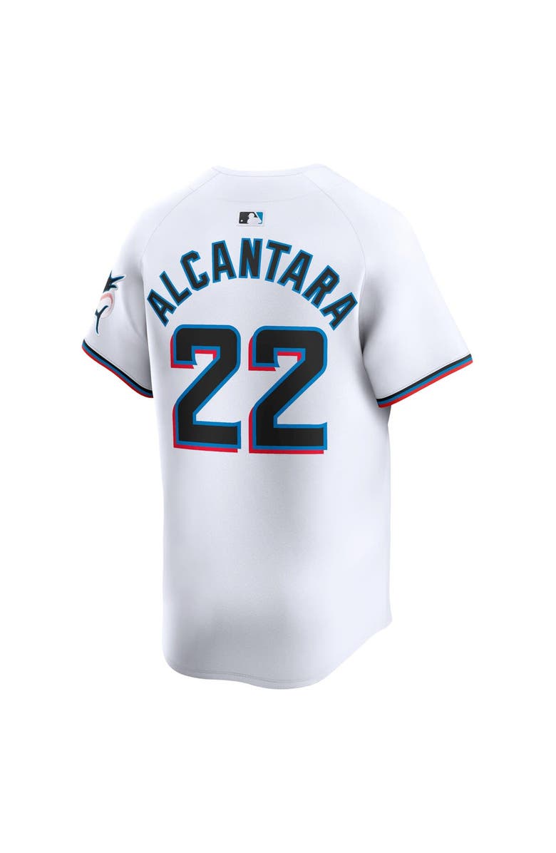 Nike Men's Nike Sandy Alcantara White Miami Marlins Home Limited Player Jersey, Alternate, color, White