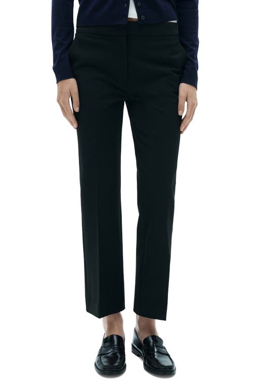 Shop Mango Flare Pants In Black