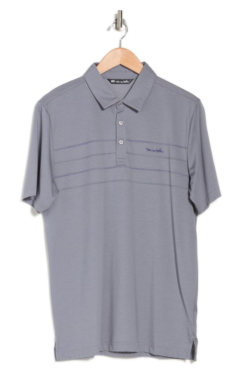 TravisMathew River Rafter Stripe Polo, Alternate, color, 
