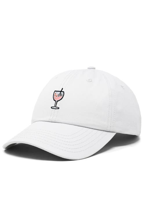 Dalix Spritz Embroidered Everyday Hat In White