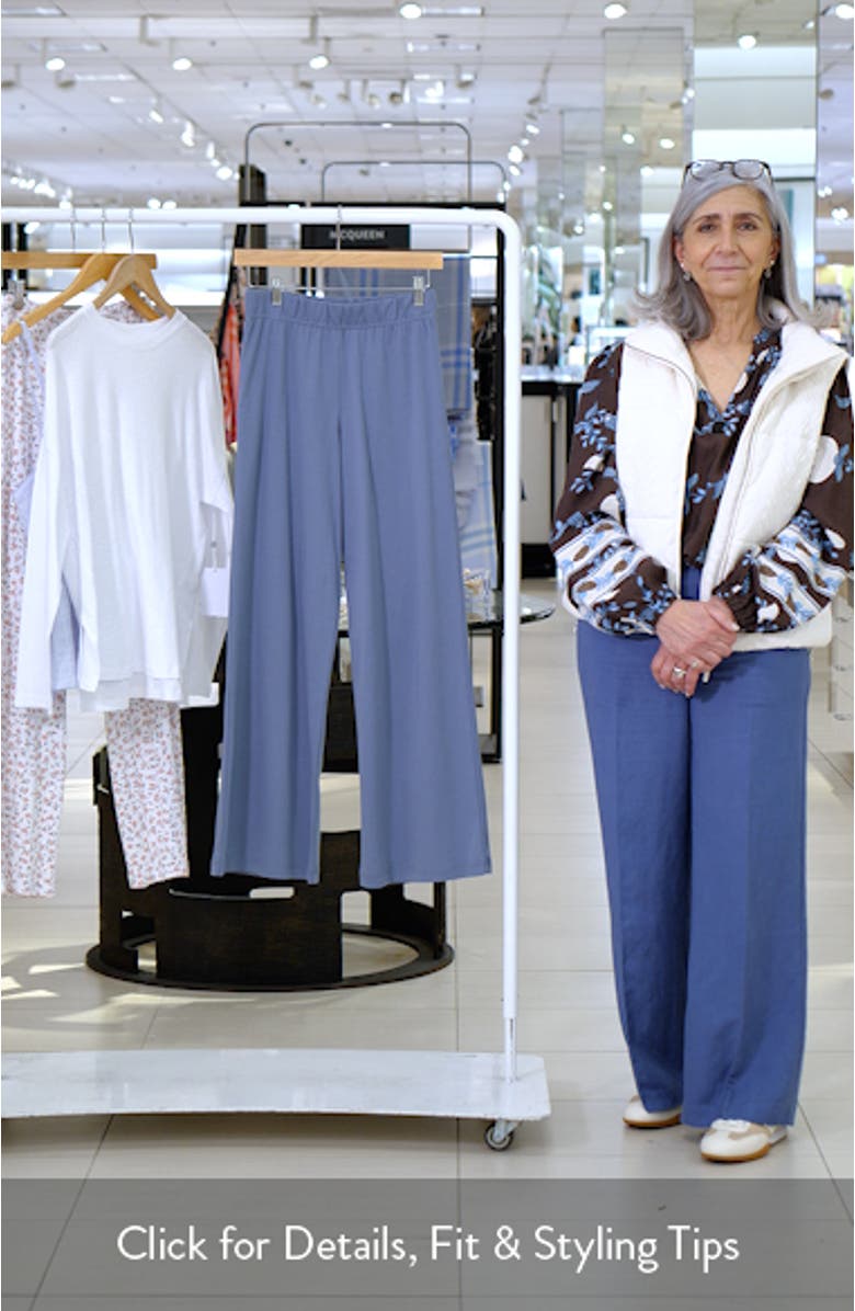 Solid Cotton Pajama Pants, sales video thumbnail