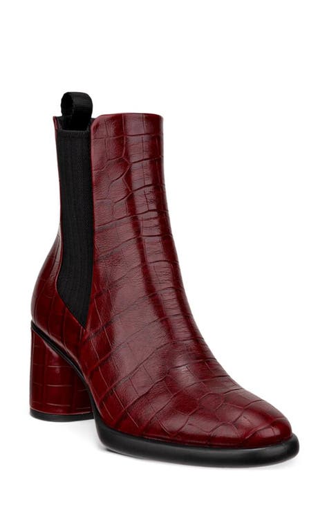 Women s Burgundy Chelsea Boots Nordstrom