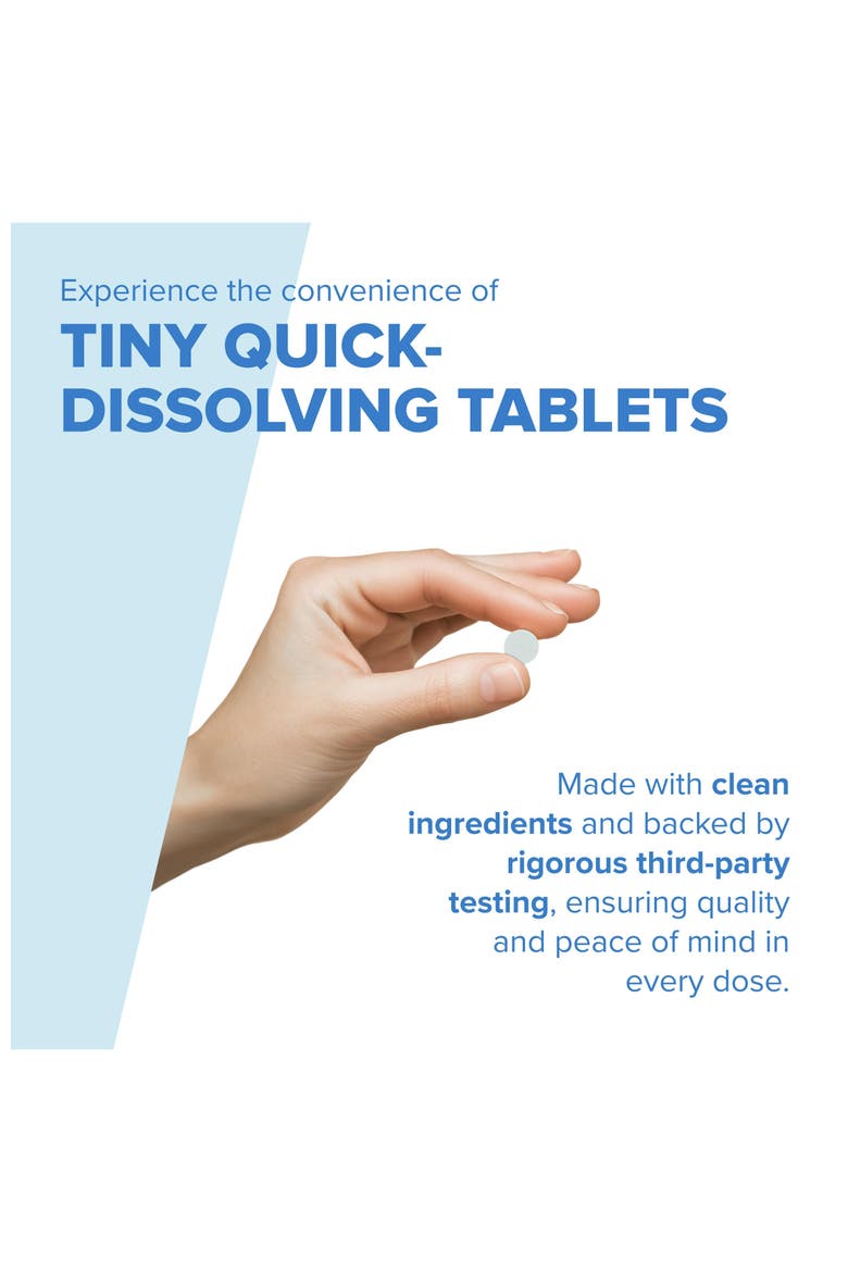 Women Iron Instant Dissolve Tablets, Alternate, color, White