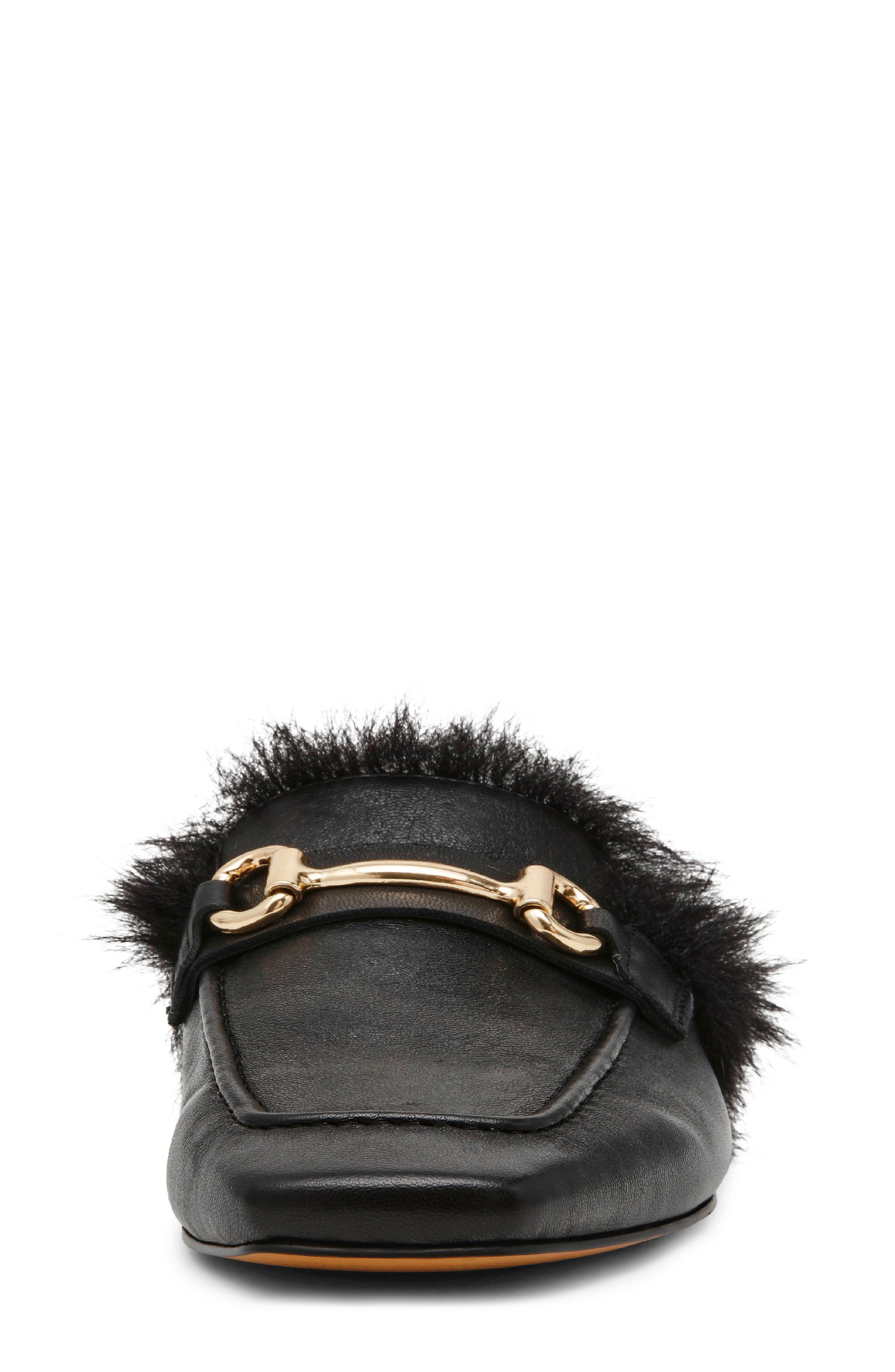 Romeo Leather Mule, Alternate, color, BLACK