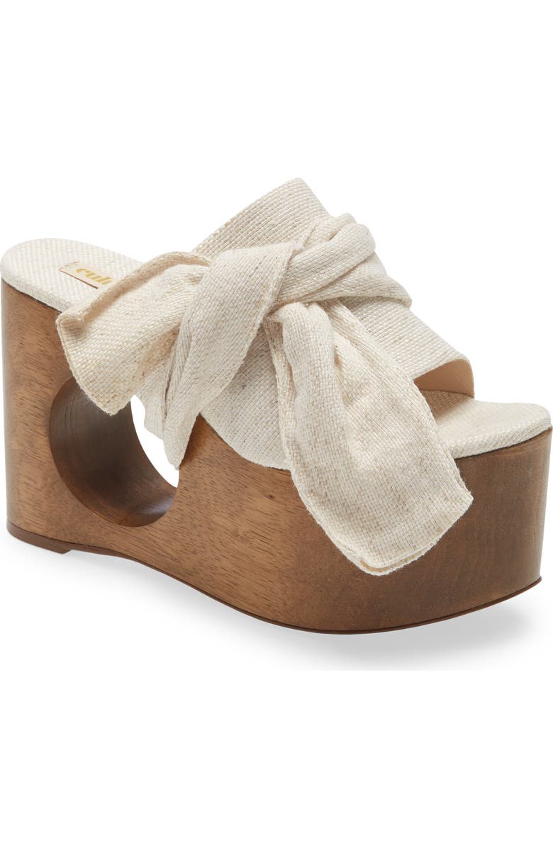 Cult Gaia Anna Platform Slide Sandal, Main, color,
