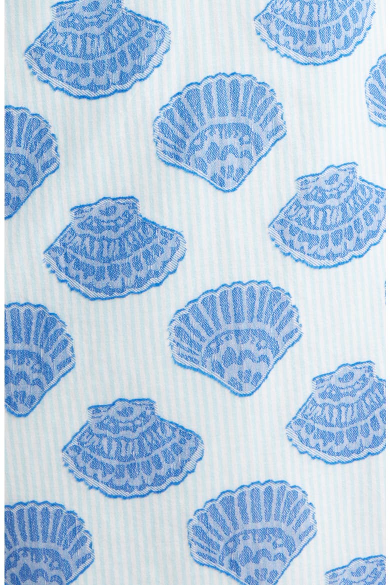 Mialeigh Print Shift Dress, Alternate, color, DAY DREAM BLUE SEASHELL