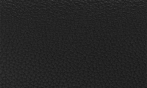 Burberry Cotswolds Leather Wallet On A Strap In Black