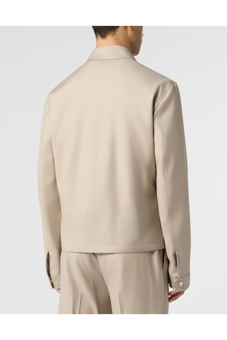 Zipped Blouson Men, Alternate, color, beige