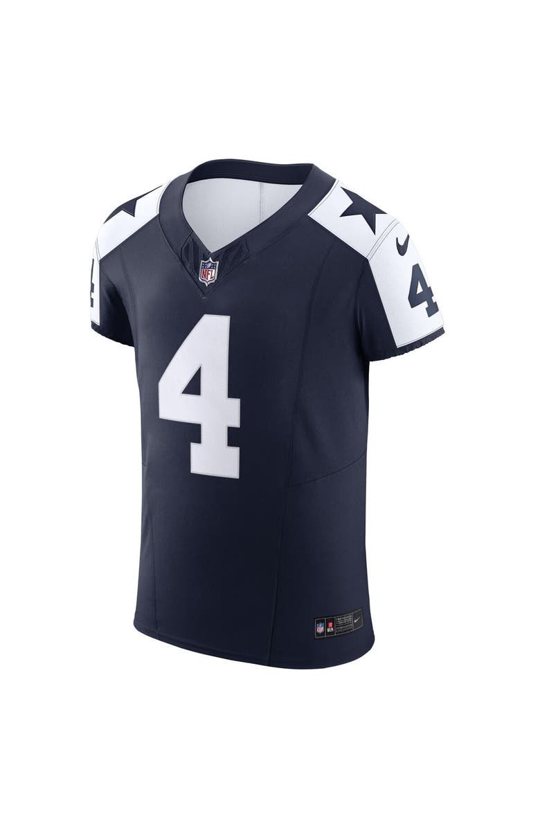 Nike Men's Nike Dak Prescott Navy Dallas Cowboys Alternate Vapor F.U.S.E. Elite Jersey, Alternate, color, Navy