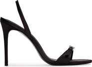 BLACK SUEDE STUDIO Romi 100 Satin Sandal