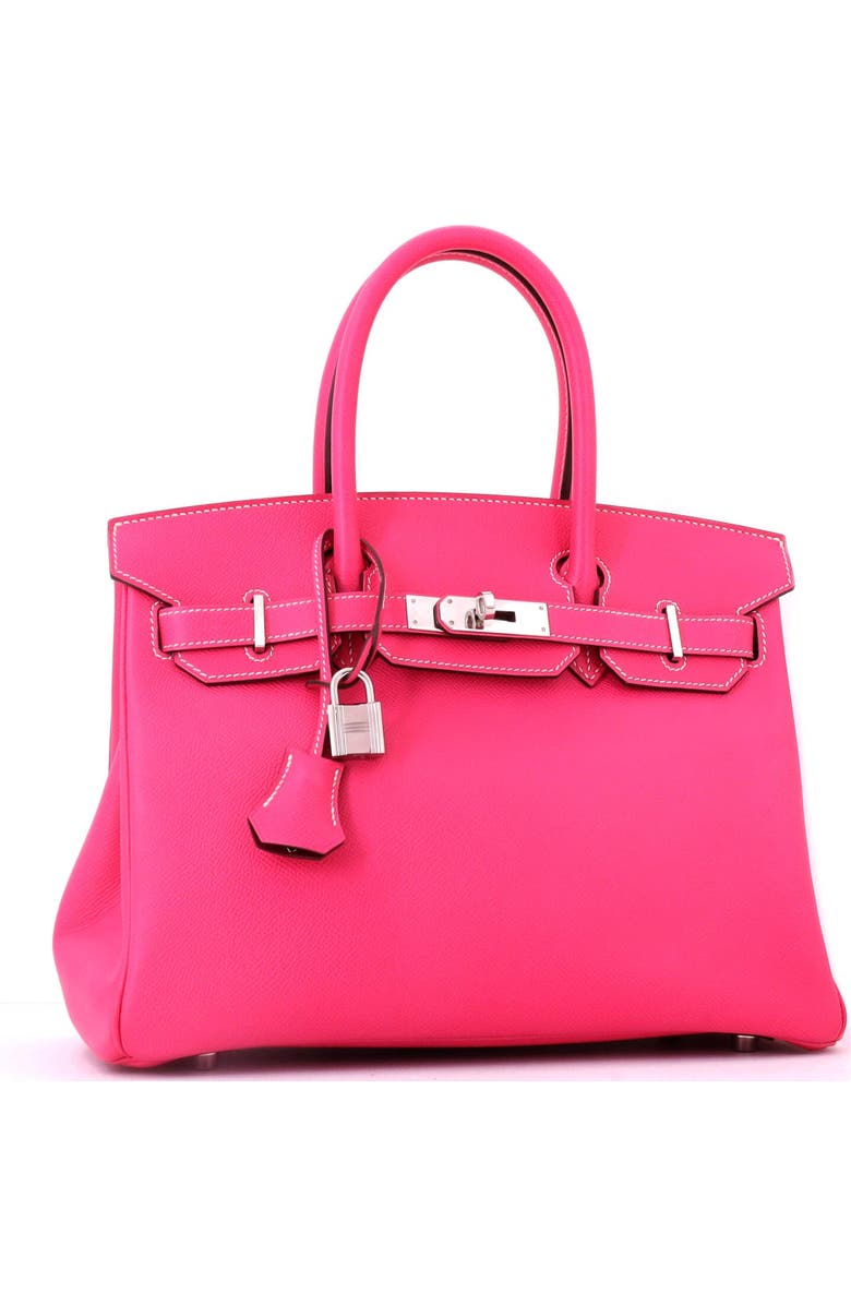 Pre-Owned Hermes Candy Birkin Bag Epsom 30, Alternate, color, Candy- Rose Tyrien/Rubis