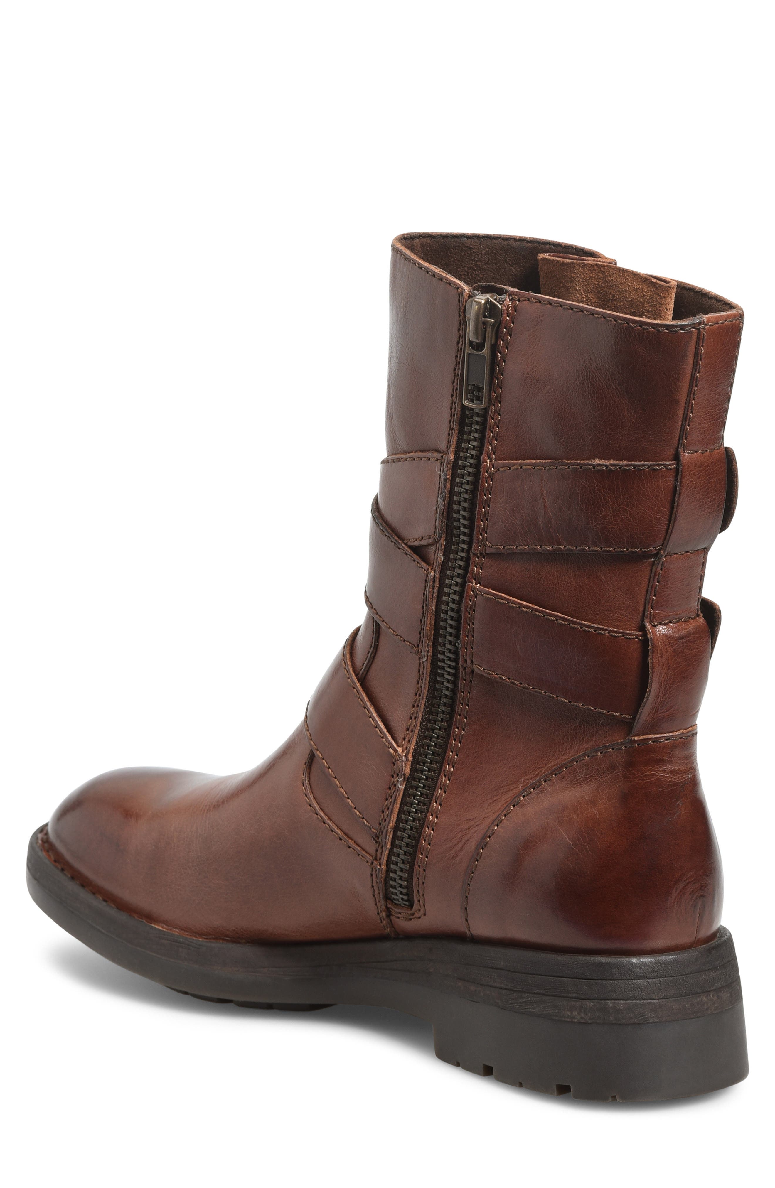 Børn Mayne Bootie, Alternate, color, Brown Leather