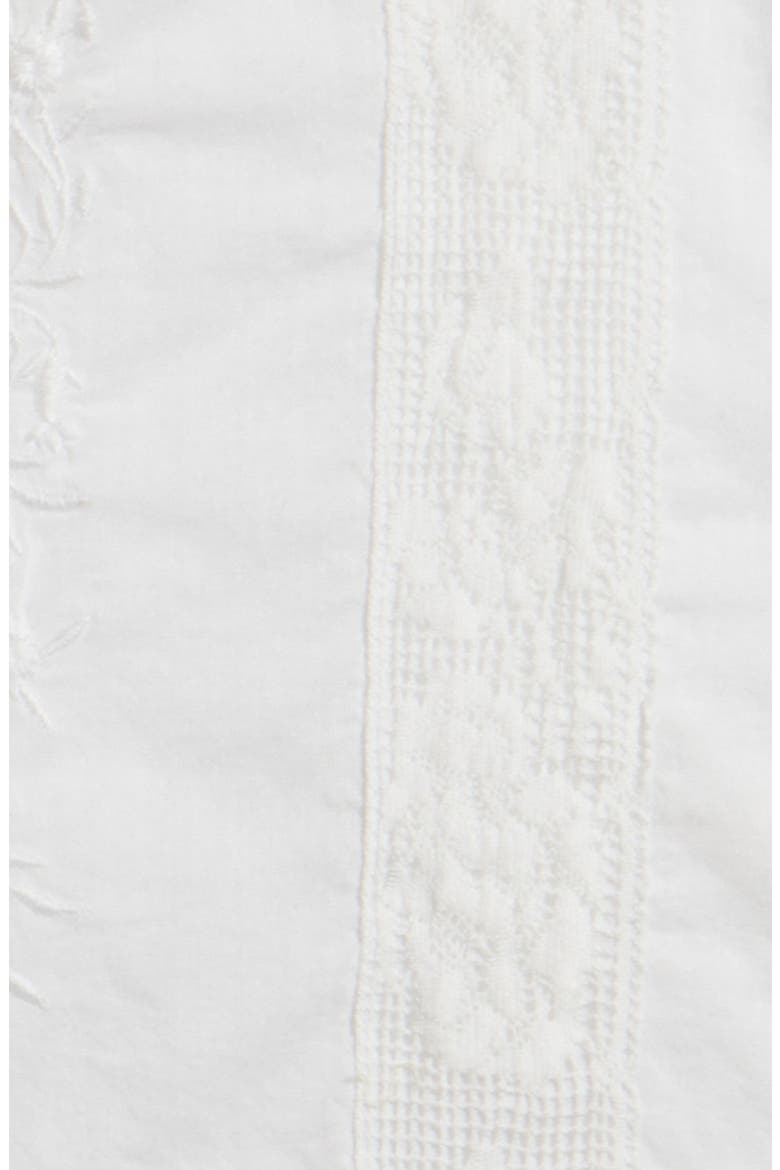 Kids' Quince Floral Lace Embroidered Top, Alternate, color, WHITE