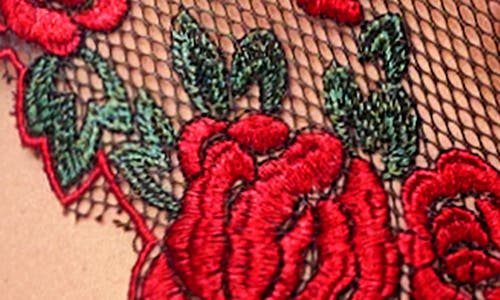 Mapalé Mapale Embroidered Teddy In Red