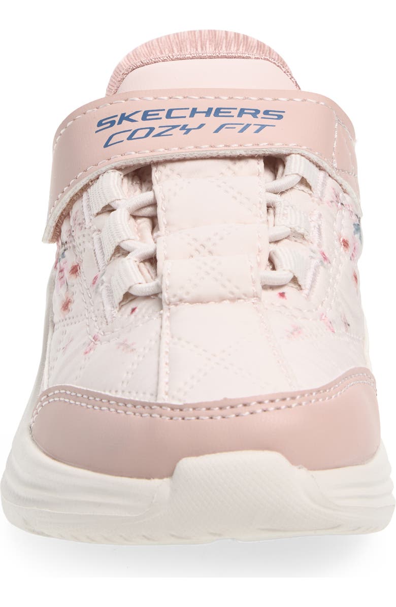SKECHERS Kids' Comfy Sprints - Cozy Fit<sup>®</sup> Lil Flower Slip-On Sneaker, Alternate, color, Ros