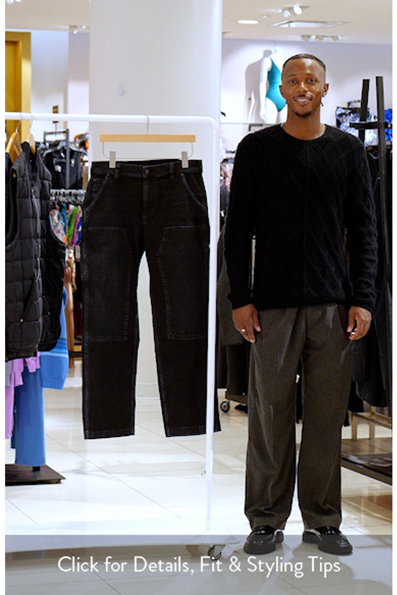 Stretch Denim Carpenter Jeans video