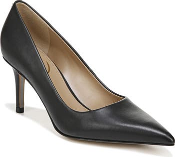 【PORTERNA】Dewey Point Pumps Pointed-toe pumps in black leather | DUNDEE | Jonak