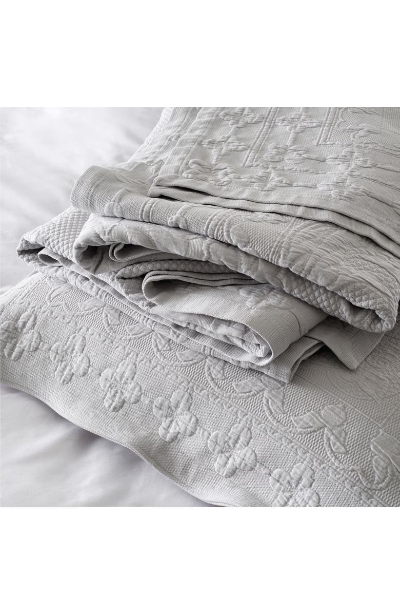 The White Company Vintage Etienne Bedspread, Main, color, 