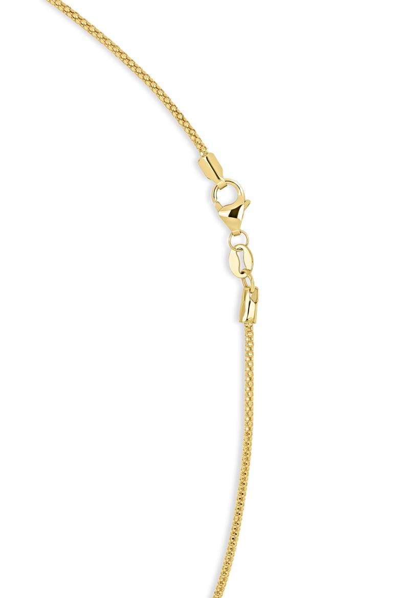 14k Gold Lariat Chain Necklace, Alternate, color, 14KY