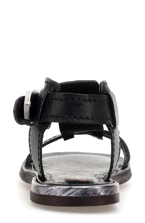 As98 A.s.98 Gifford Ankle Strap Sandal In Black