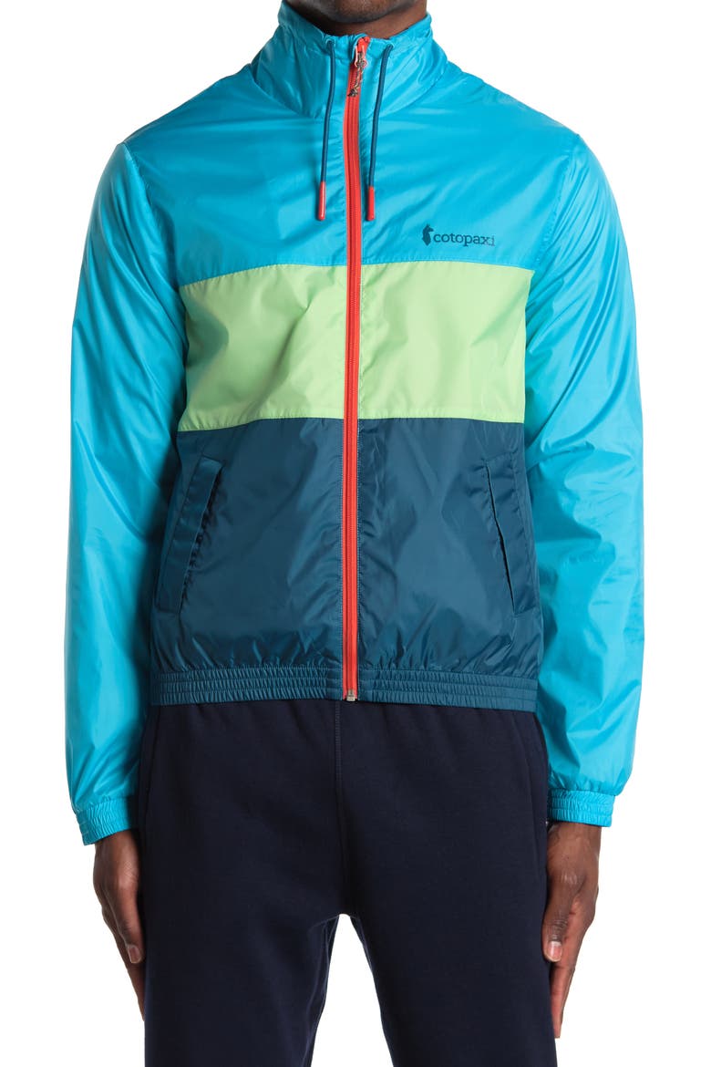 Teca Vista Windbreaker Jacket, Alternate, color, OPEN WATERS
