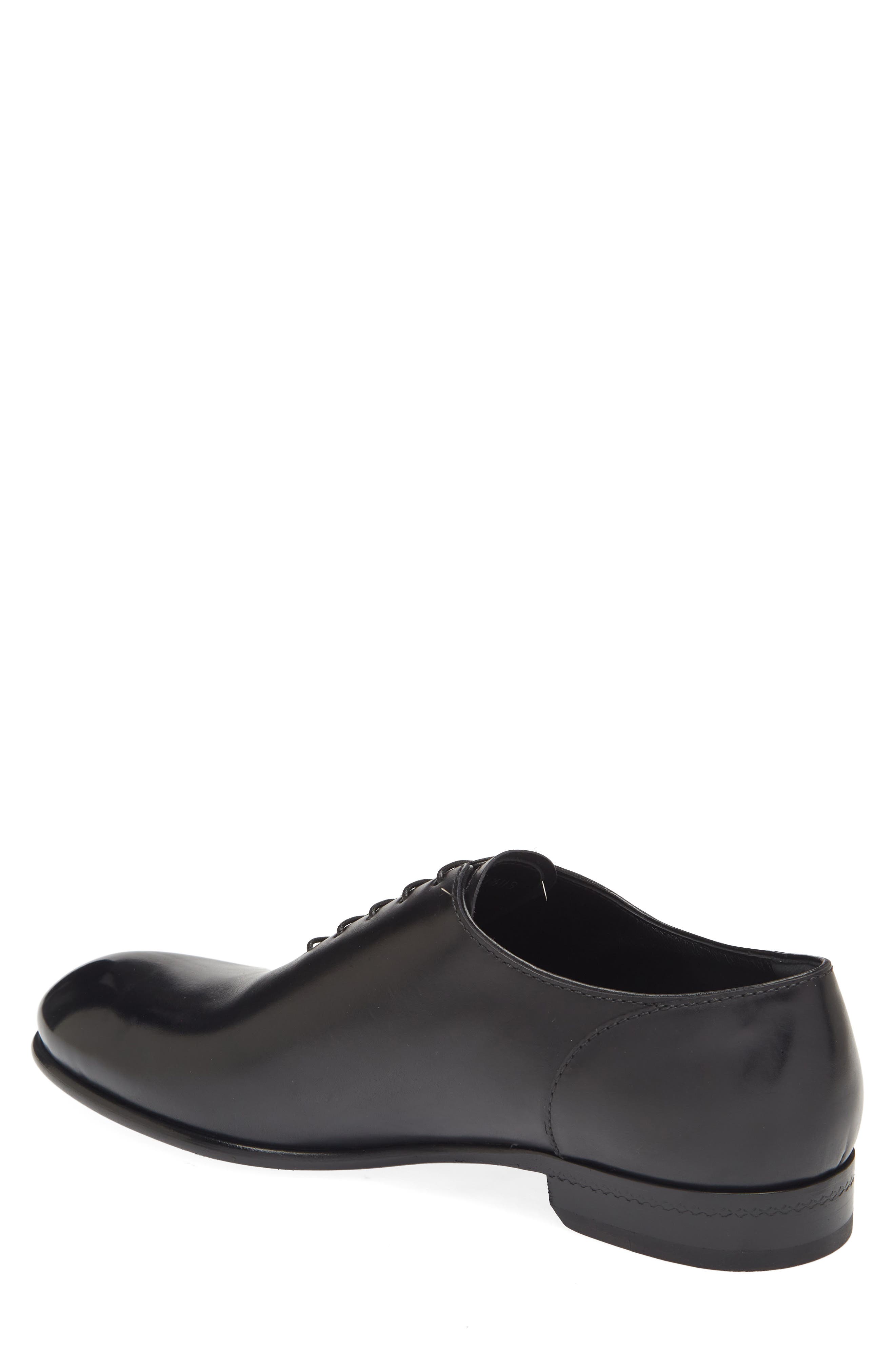 ZEGNA Vienna Evening Wholecut Oxford, Alternate, color, Black