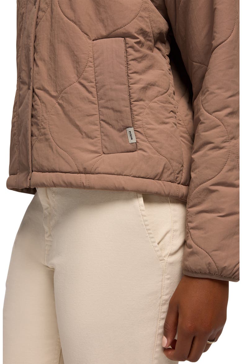 Encinitas Quilted Jacket, Alternate, color, SHROOM