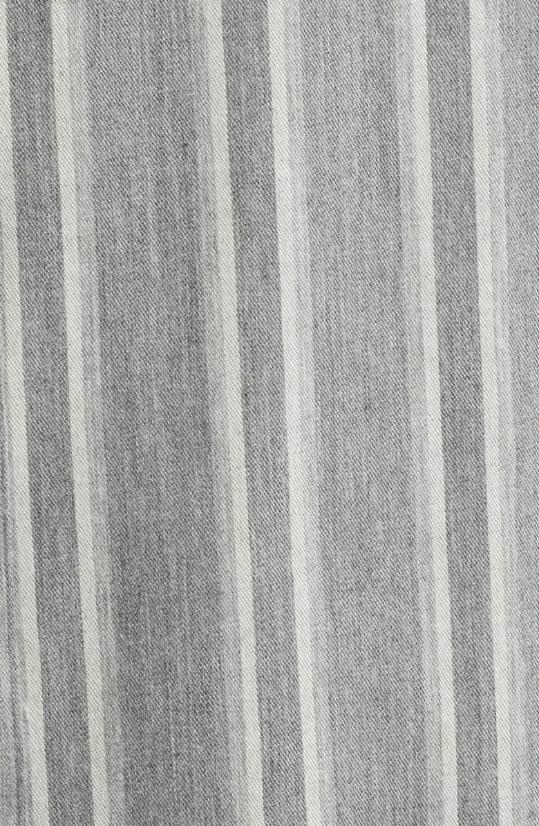 NN07 Colby 5332 Stripe Organic Cotton Button-Up Shirt, Alternate, color, Grey Stripe