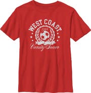 Lost Gods Boys Lost Gods West Coast Varsity Soccer T Shirt